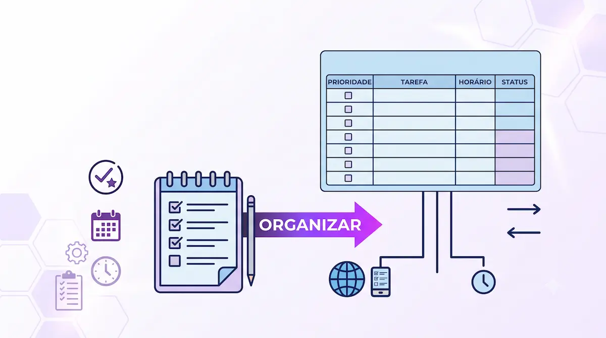 organizar tarefas diarias