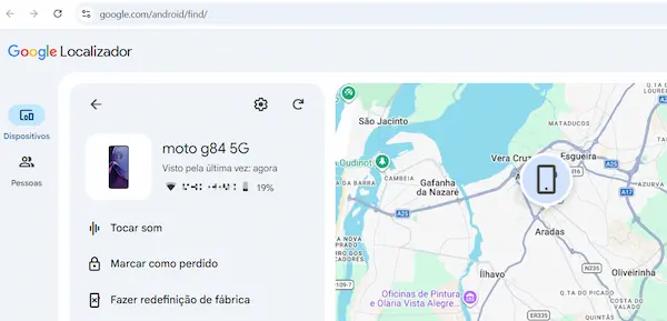Como encontrar celular perdido no Android usando o Localizador do Google