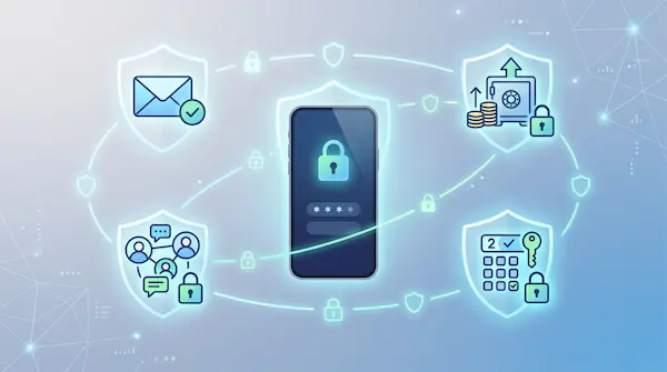 Proteger contas depois de perder o celular