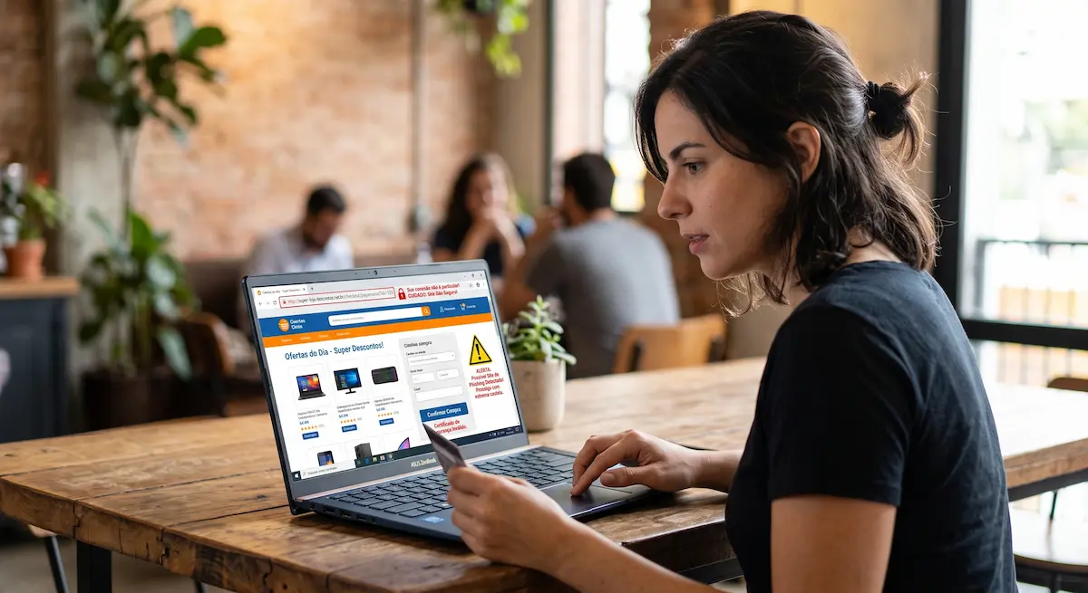 Como identificar um site falso antes de fazer uma compra